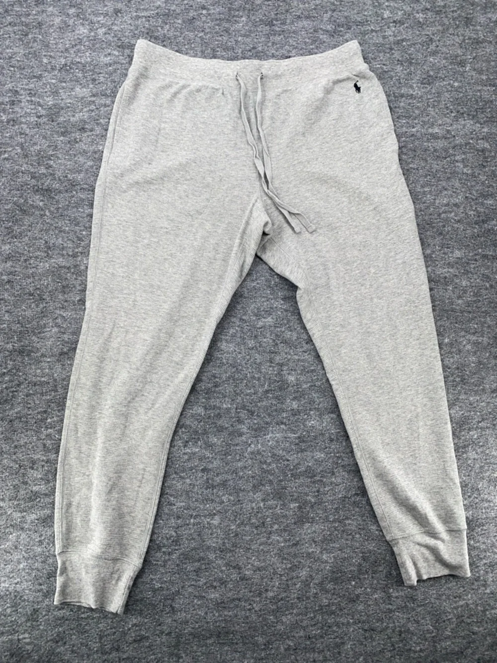Polo Ralph Lauren Men's Waffle Knit Sleep Jogger Pants - Gray XL - Picture 2 of 11